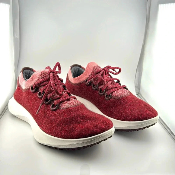 allbirds wool dasher mizzle WDM shoes/sneakers men usa size 10 red - Picture 2 of 16